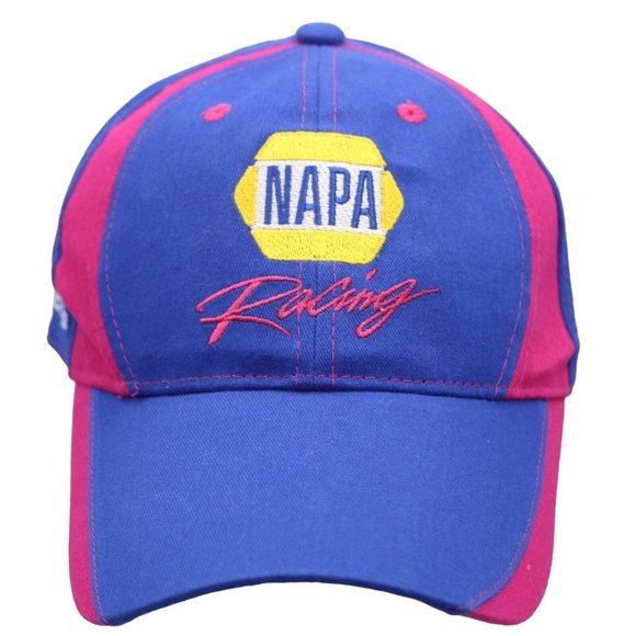 NAPA Racing Breast Cancer Susan G Komen Hat Cap Ron Capps Martin Truex Jr - Picture 1 of 9